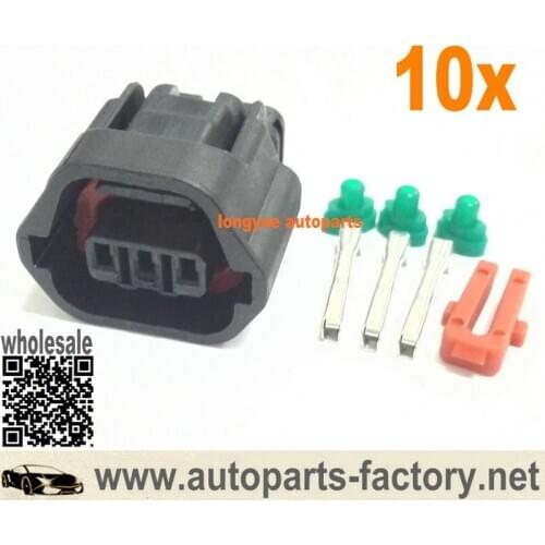 Longyue 10set Position Sensor Repair Socket Connector Kit for Mazda Camshaft Cam Speed Miata