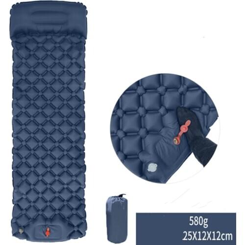 New Outdoor Pressing Method InflatableTPU Mattress Single Portable Ultra-light Camping Sleeping Mat Picnic Mat Beach Mat