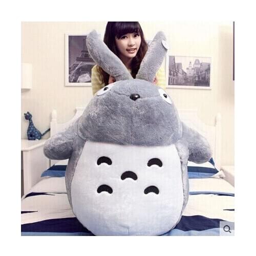 Huge 125cm cartoon Hayao Miyazaki Totoro plush toy, Christmas gift w2156