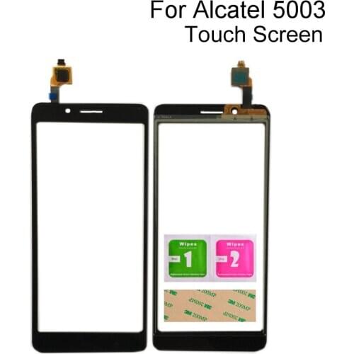 Phone Touch Screen For Alcatel 1C 2019 5003D Digitizer Panel Sensor TouchScreen Mobile Tools 3M Glue Wipes Touch