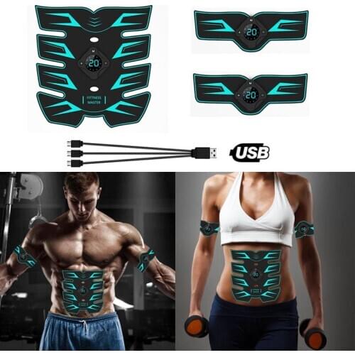 Abdominal Muscle Stimulator Trainer Total ABS Fitness Equipment Training Gear Muscles Press Simulator Muscle Training Apparatus