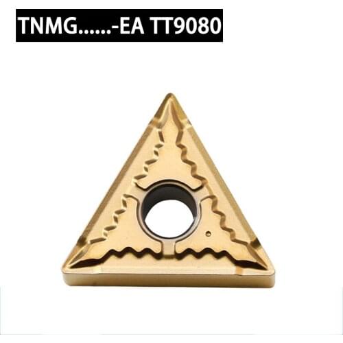 TNMG TNMG160404EA TNMG160408EA TT9080 Carbide Original Blades CNC Machine Tool Holder Turning Tool Lathe Cutter High-Quality