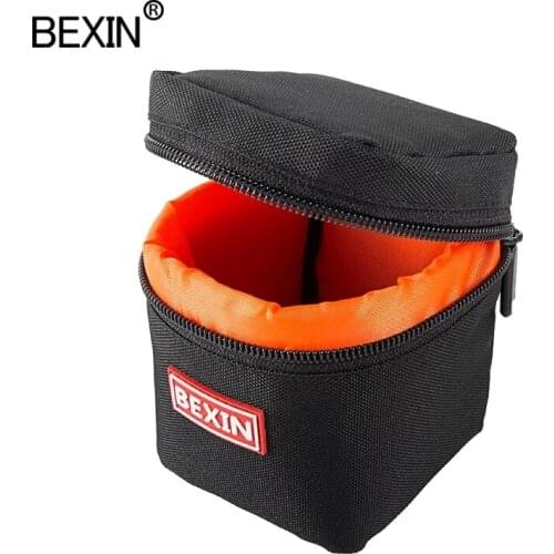 BEXIN Thickened Compression Shockproof Lens Bag SLR Micro Single Camera Lens Bag Outdoor Photography Accessories Tripod head Bag