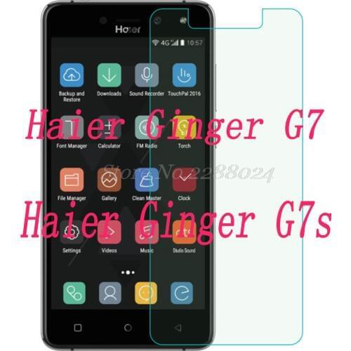 2PCS Smartphone Tempered Glass 9H Explosion-proof Protective Film Screen Protector mobile phone for Haier Ginger G7s / G7