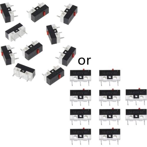 10PCs Button Switch Mouse Switch 3Pin Microswitch For RAZER Logitech G700 Mouse