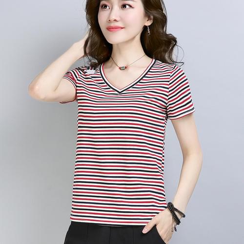 2020 Summer Fashion T Shirt Women red Woman Tshirt