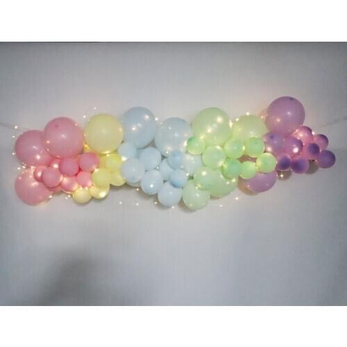 78pcs Rainbow Balloon Garland DIY Birthday Party Decorations kids Pastel Balloons Pink Green Blue Purple Yellow Macaron Balloon