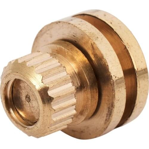 8 Pcs/Set Copper Speaker Suspension Spikes Isolation Stands Foot Base Pad for Active Speaker Speaker Isolation Pads