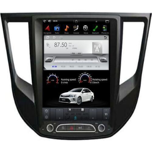 10.4" Tesla Type Android Fit Mitsubishi Lancer / Lancer EX / Grand Lancer 2017 2018 2019 Car DVD Player Navigation GPS Radio