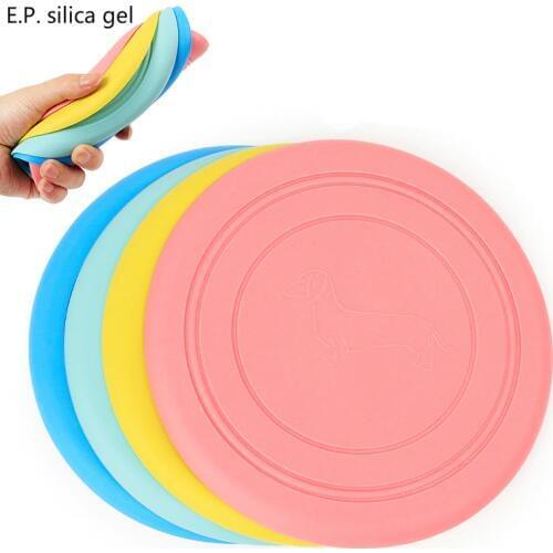 Free Shipping ROHS E.P. Silica Gel Children Childrens outdoor sports flying saucer UFO Throw And Catch Flying Disk