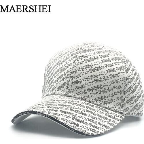 Brand couple baseball cap fox embroidered hip-hop hat dad hat snapback bone outdoor leisure sun hat