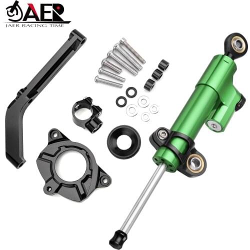 JAER Motorcycle Damper Steering for Kawasaki Z 1000 Z1000 2014 2015 2016 Stabilize Safety Control with Mounting Bracket