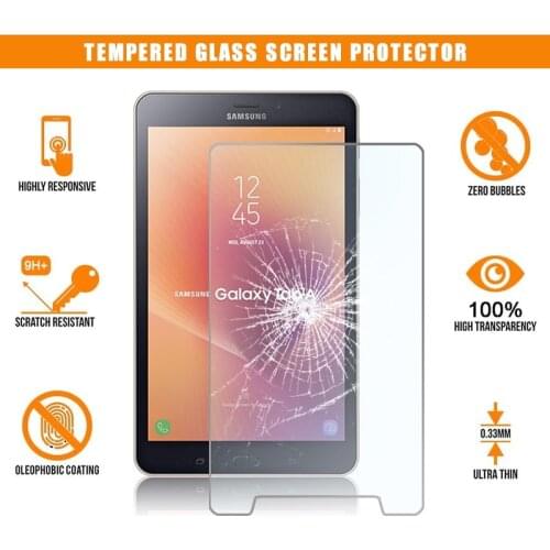 For Samsung Galaxy Tab A 8.0 (2017) LIT T385 Full Tablet Tempered Glass Premium Anti-Scratch HD Clear Film Protector Guard Cover