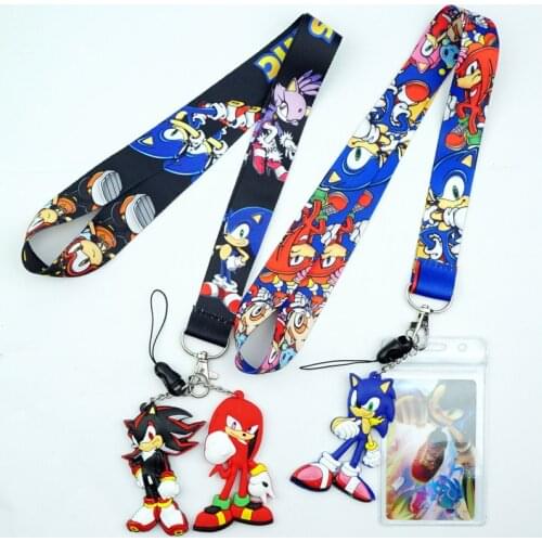 Cute Game Figure Cartoon Lanyard for Keys USB ID Card Badge Holder Mobile Phone Straps Webbing Necklace Keychain L0630