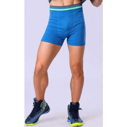 Men Pro Sporting Gymming QUICK-DRY Workout Compress Capri Cropped Casual Shorts For Bodybuilding Runs Slim Fitness Yogaing MA13