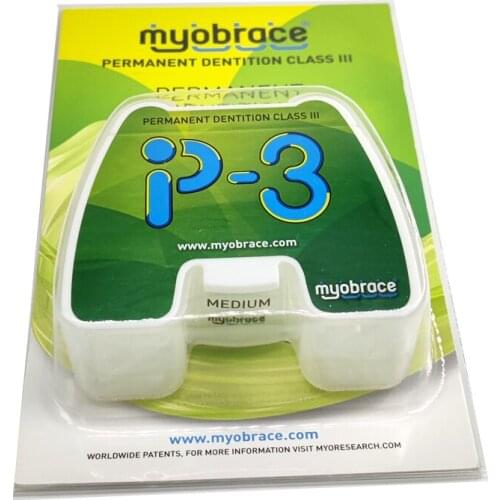 Myobrace P3 Trainer For Underbite / Dental Trainer Appliance for malocclusion