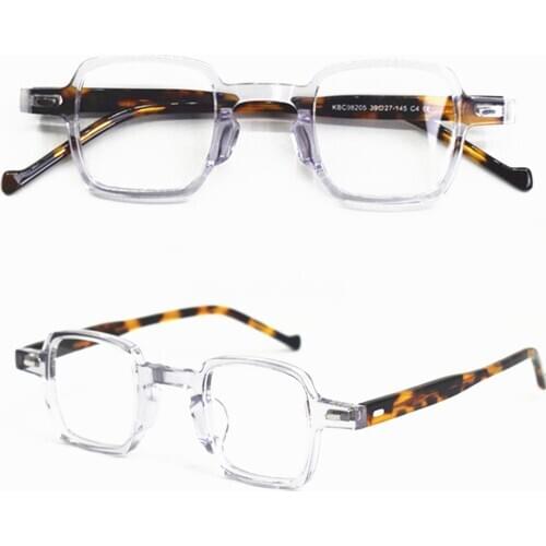 BETSION 2020 Glasses Fashion High Quality Square Acetate Creative Glasses Men Women Optical Prescription Eyeglasses Frame