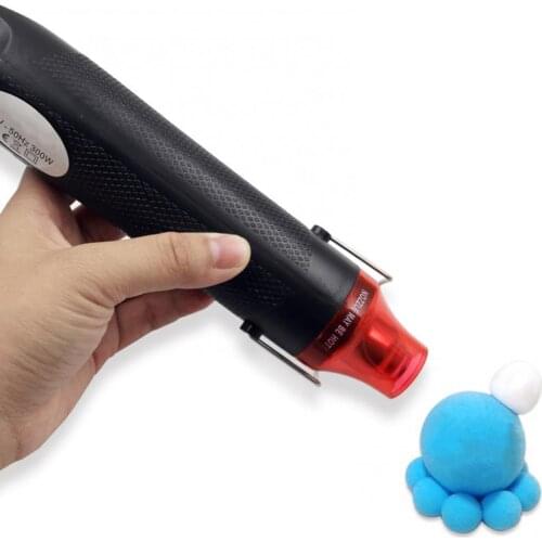 Portable Hot Air Heater DIY Handmade Pottery Clay Heat Shrinkable Film Shaping Tool Hot Air Airbrush Power Tool for DIY craft