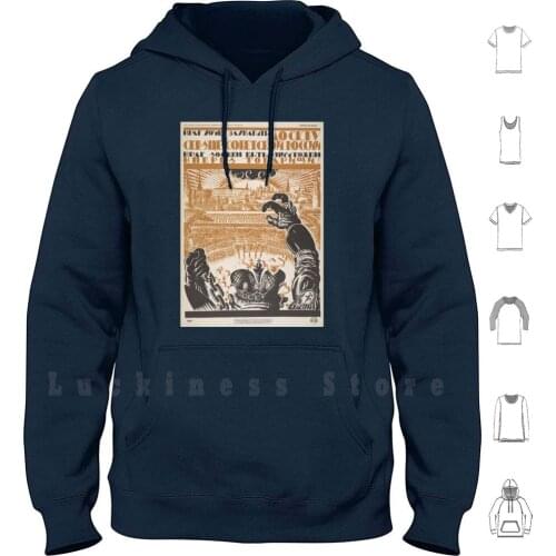 The Enemy Wants To Capture The Heart Of Russia , Moscow hoodies Propaganda Soviet Union Soviet