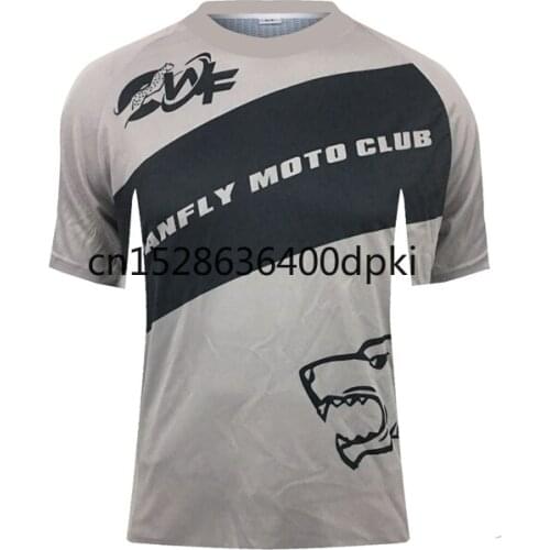 MTB DH Racing Short Sleeve Shirt Motorcycle Jersey NEW 2021 Mtb Jersey Motocross Cycling Off Road Dirt Bike Riding