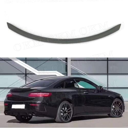 Carbon Fiber Rear Spoiler Boot Lid Trim Wings for Benz C238 E200 E300 E63 AMG Coupe Sport 2017-2019 FRP Spoiler