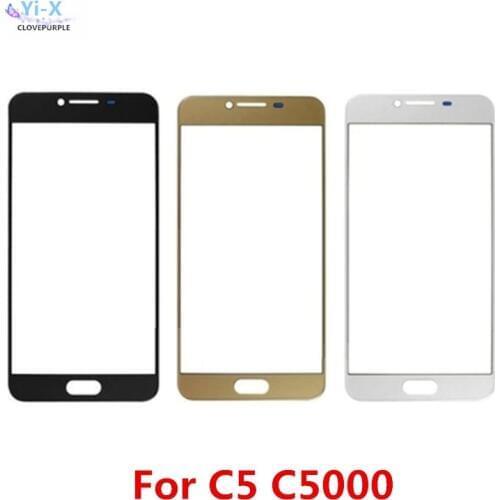 10pcs/lot Touch screen For Samsung Galaxy C5 C5000 Front Outer Glass Top Lens Touch Screen Panel