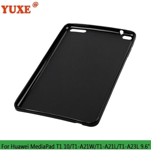 Tablet Case For Huawei MediaPad T1 10 9.6 inch T1-A23L T1-A21L T1-A21W 9.6" Funda Back TPU Silicone Anti-Drop Cover for t1 10