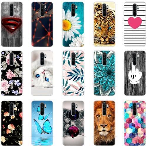 Phone Case for Xiaomi Redmi Note 8 Pro Case Silicone Painting Soft TPU for Xiaomi Redmi Note 8 Cases Fundas Coque Flower Cartoon