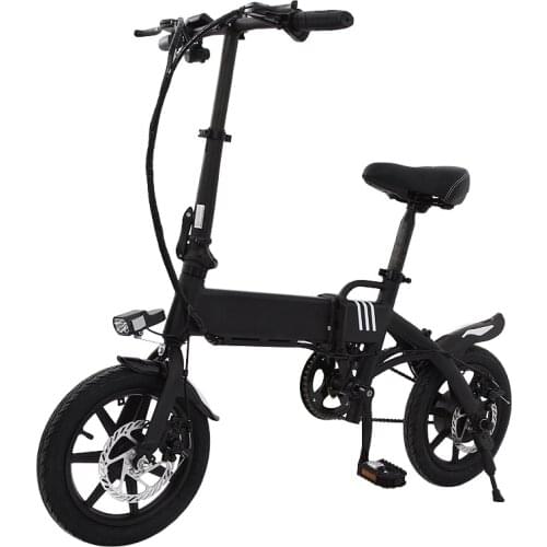 Mini ebike 14inch Aluminum Folding Electric Bike 250W Powerful Motor 36V 8AH Lithium Battery Electric Bicycle Adult City Scooter