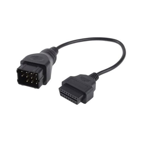 For Renault Adapter Cable 12 Pin to 16 Pin OBDII / OBD diagnostic adapter cable for renault