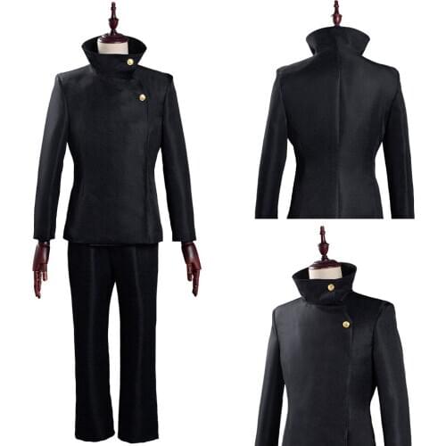 Jujutsu COS Kaisen-Megumi Fushiguro Cosplay Costume School Uniform Outfits Halloween Carnival Suit