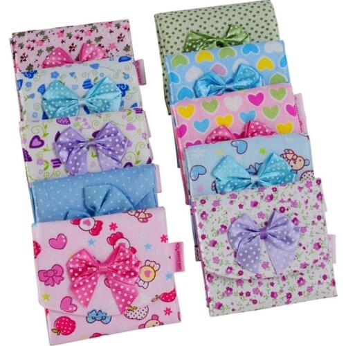 For Girl/Women Napkins Organizer Sanitary Napkins Pads Carrying Easy Bag Small Articles Gather Pouch Case Bag 10.5*10.5cm