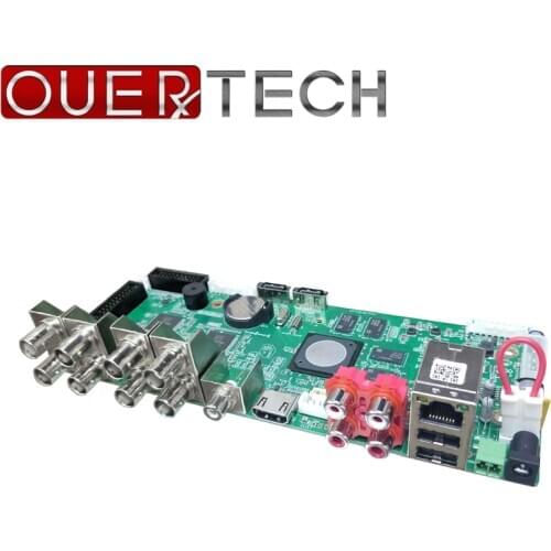 OUERTECH AHD CVI TVI IP CVBS 5 in1 8CH 5MP/4K DVR Board 4CH RCA Audio IN HDD Port ONVIF Surveillance CCTV DVR Main Board