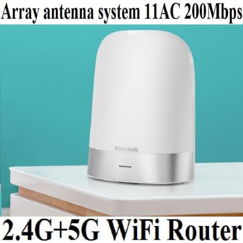 Chin-Firmware, Array Antennas TP-LINK Wireless Router 802.11AC 2183Mbps Dual Band Gigabit AC2200 WiFi Router, 5* 100Mbps Ports
