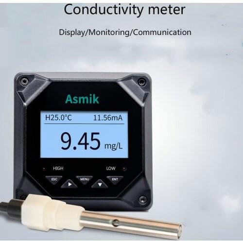 Industrial On-line Conductivity Meter, EC Meter Tester, TDS Meter Analytical Tester. Sensor probe