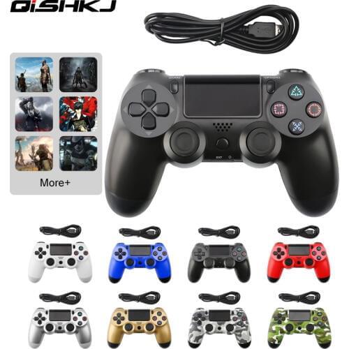 Wired Game controller for PS4 Controller for Sony Playstation 4 for DualShock Vibration Joystick Gamepads for Play Station 4