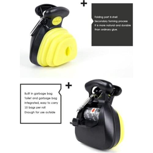 Pet Foldable Compact Toilet Picker Has Various Colors Easy To Use And Easy To Carry When Going Out