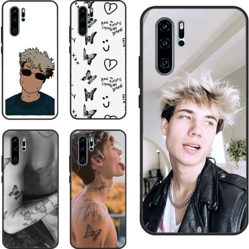 Jaden Hossler’s Tattoos For Huawei P20 P40 Lite P30 Pro Nova 5T P Smart 2021 Case For Honor 10X Lite 8X 10i 20