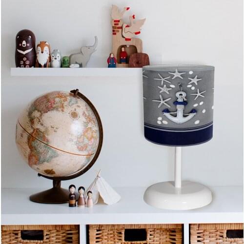 Car Pattern Children 'S Room Night light Table Top Lamps Lighting lampshade Star Cloud Educational Lighting