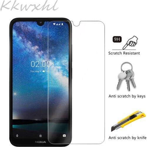 9H Tempered Glass for Nokia 2.2 GLASS Protective Film on Nokia 6.2 7.2 8.1 4.2 3.2 1 7 Plus Screen Protector cover phone