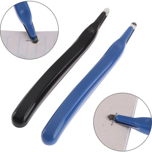 Black Portable Staple Remover Needle Removal Nail Puller Office School Home Stationary Supplies Tool 1pc