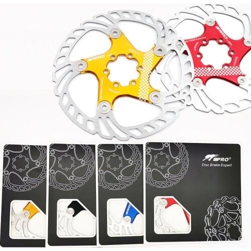 1pcs Mountain Bike Brake Rotor 140mm/160mm/180mm/203mm Stainless Steel Rotor Strong Heat Dissipation Floating Rotor Disc Brake