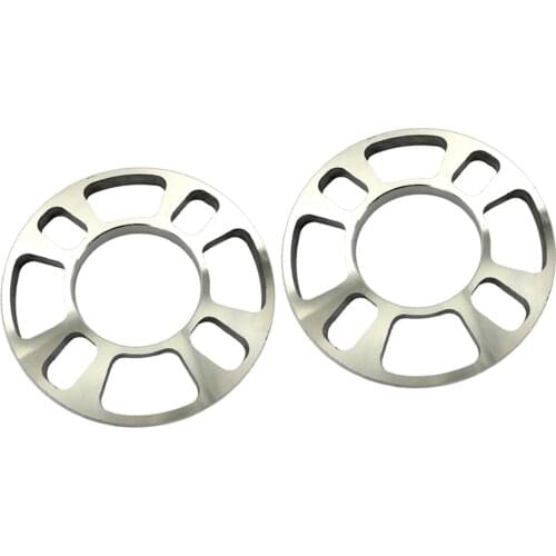2 Pieces Universal Wheel Spacer 4Hole 12mm Thickness Aluminum Wheel Adapters