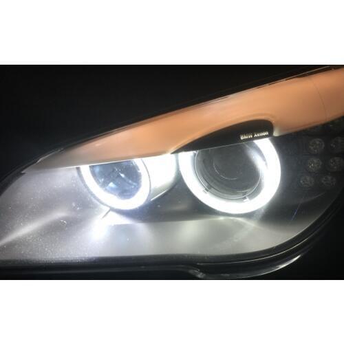 2 pcs 120W H8 white LED Angel Eye Halo Ring Marker Light Bulbs Replacement Bulb Upgrade kit for 09-13 F01 F02 (730 740 750 760)