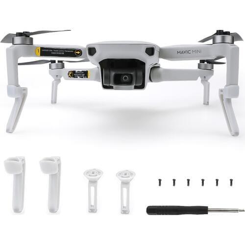 4pcs landing gear stabilize landing lens gimbal heighten legs for dji mavic mini drone accessories