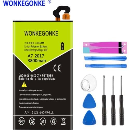 WONKEGONKE EB-BA720ABE Battery for Samsung Galaxy A7 2017 / SM-A720 A720F A720S Galaxy J7 Pro SM-J730F / J7 2017 battery