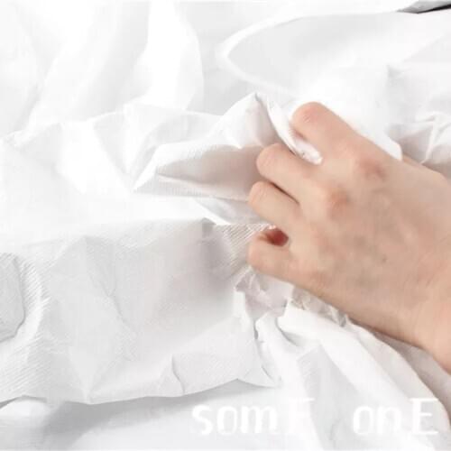 White Soft Tyvek Washing Breathe paper Tearing Resistant Waterproof DIY Bag Coat Wallet Decor Clothing Designer Fabric 50*100cm