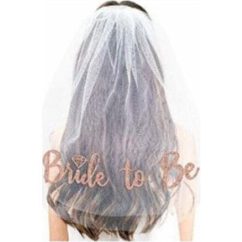 COMB TIARA 13 TATTOOS & SASH HEN PARTY NIGHT DO ACCESSORIES BRIDE TO BE VEIL ON