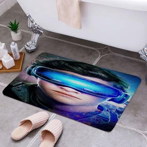 Ready Player One 3D Print Doormats Rectangle Non-Slip DoorMat Bedroom Kitchen Entrance Print Door rugs Dropshipping