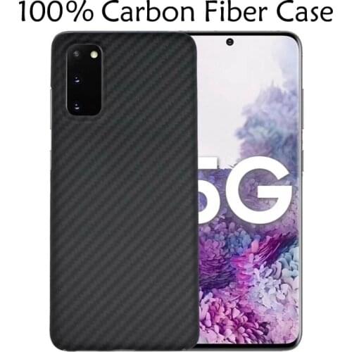 Matte Aramid Carbon Fiber Case For Samsung Galaxy S21 S20 Ultra S20 S10 Plus Note 20 ultra 10 Plus 5G Protective Cover